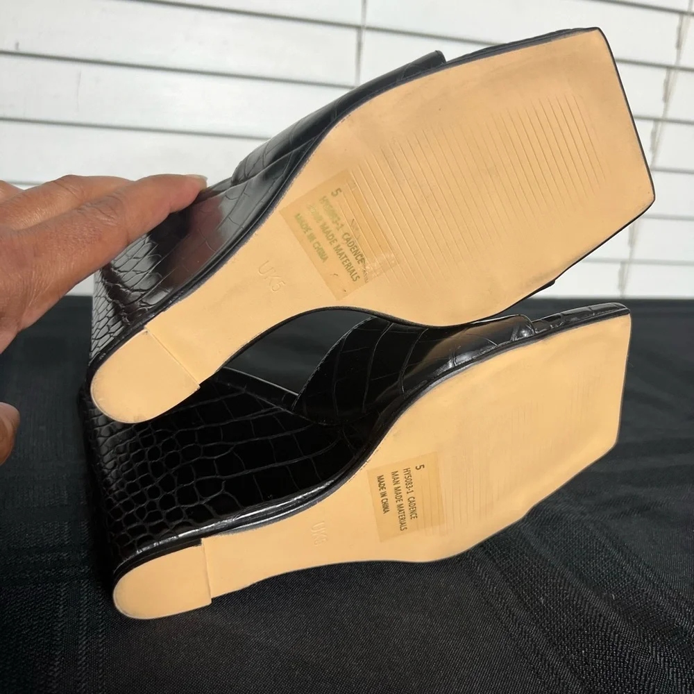 EGO Cadence Wedge Sandal Sz UK 5/US 7